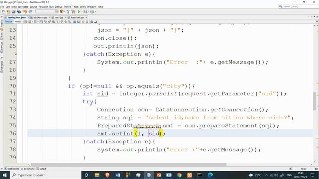 java project training(7am batch) -2 june || completing the remaining part of jQuery - Json transpor смотреть онлайн