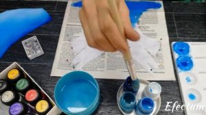 Шьём гимнастический купальник - покраска ткани (бифлекс)