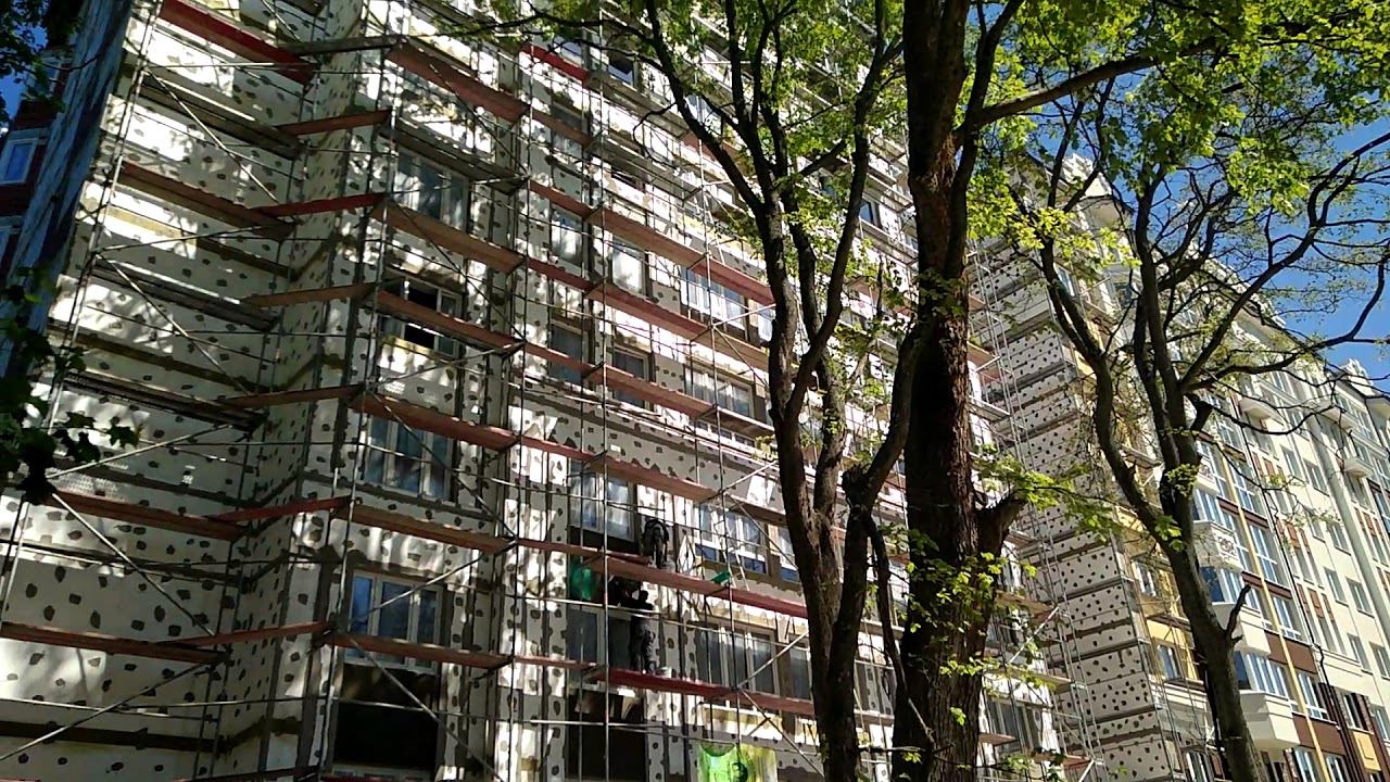 ЖК Куршский, ул Московская, Зеленоградск, съемка май 2018 2 смотреть онлайн