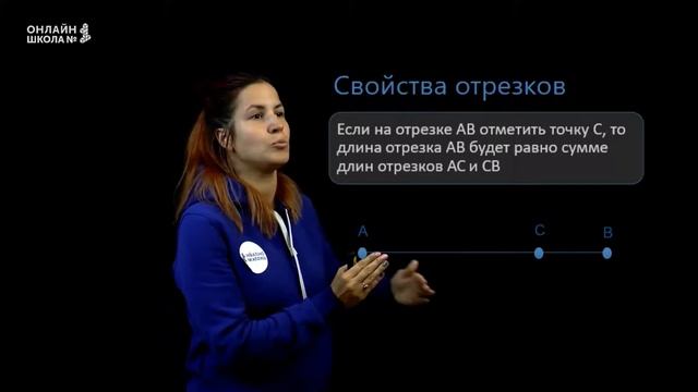 Отрезок. Длина отрезка. Урок 2. Математика 5 класс смотреть онлайн