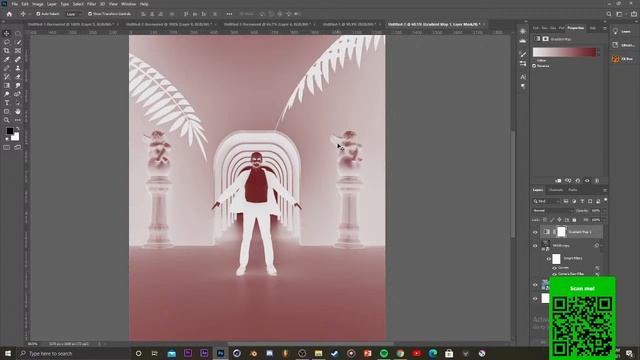 Vintage 90s Ilustration Poster - Photoshop With Blender смотреть онлайн