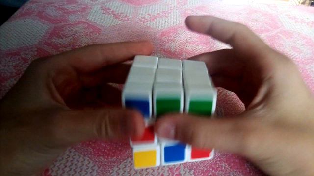 Как быстро научиться собирать одну сторону кубика рубика