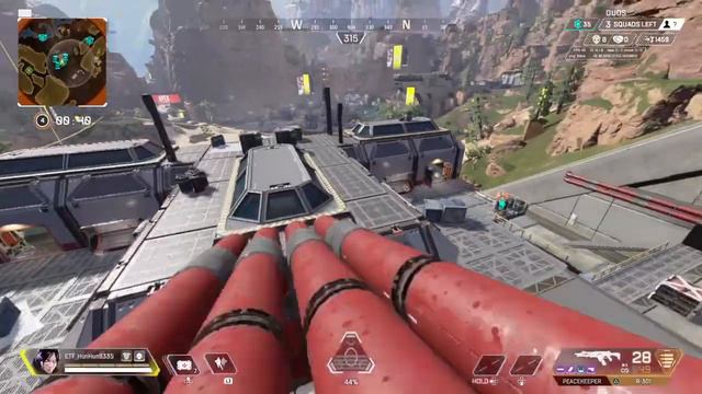 I Put On 90 FOV And Dropped A 10 Bomb :Apex Legends смотреть онлайн