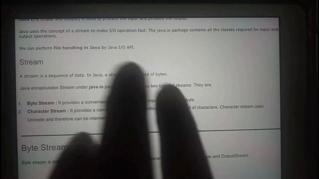 15 java io and streams and their types смотреть онлайн