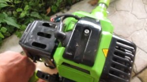 Заправляю бензокосу 95 бензин