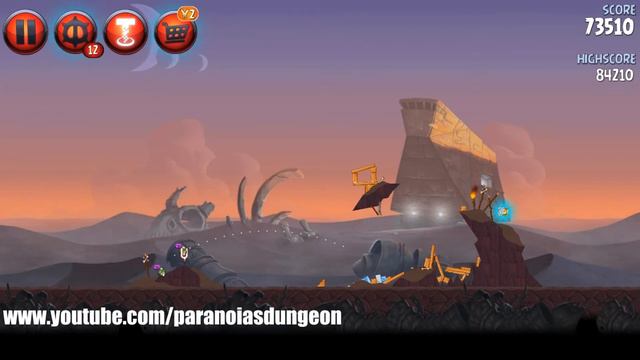 Angry Birds Star Wars II - Escape to Tatooine P2-6 [3 Star Walkthrough] смотреть онлайн