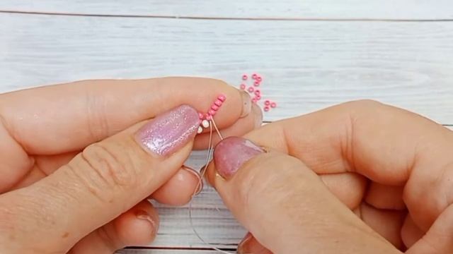Кошачьи ушки из бисера крестиком / ушки котика из бисера туториал смотреть онлайн