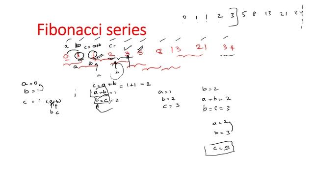 FIBONACCI SERIES IN PYTHON !!! смотреть онлайн