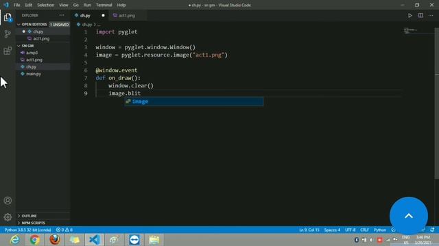 Pyglet Tutorial Python for Beginners | Pyglet Module| Create Window, Add Image, Audio file, Keyboar смотреть онлайн