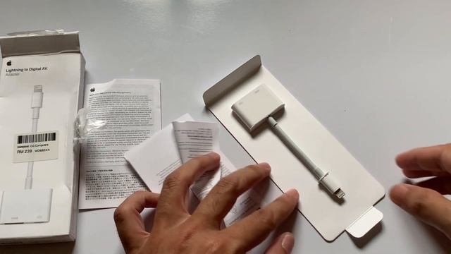 Unboxing iPad iPhone to HDMI Adapter, Lightning Digital AV Adapter with iPhone Charging Port, for H смотреть онлайн