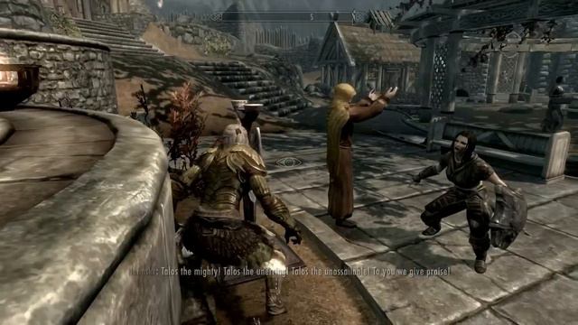 Skyrim Japanese Voice-Over With English Subtitles - Heimskr