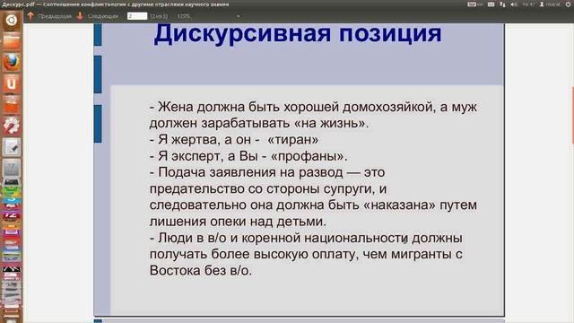 Ощущение себя вправе - дискурсивная позиция смотреть онлайн