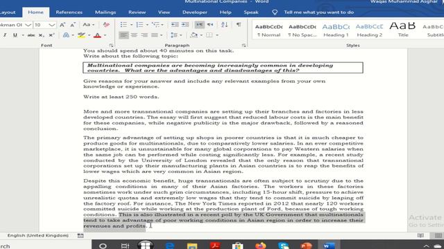 IELTS Essay Writing - Advantages And Disadvantages