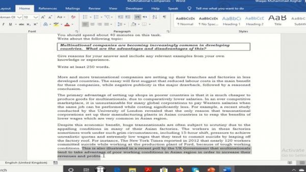 IELTS Essay Writing - Advantages and Disadvantages