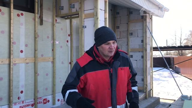 Нюансы утепление дома из газобетона ✔️ Японские фиброцементные панели Kmew ®️ Навесной фасад монтаж