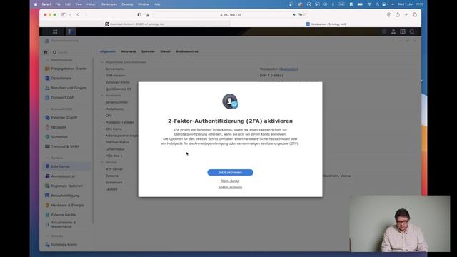 Synology DSM Upgrade auf 7.2 смотреть онлайн
