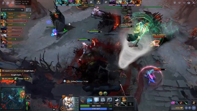 Miracle SUPPORT — when meets his MMR ASSASSIN Illidan смотреть онлайн