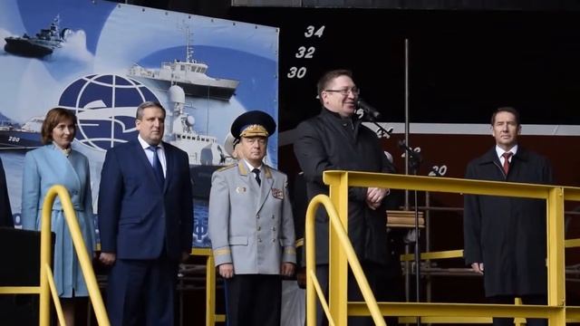 Подъем флага на ПСКР Преданный смотреть онлайн