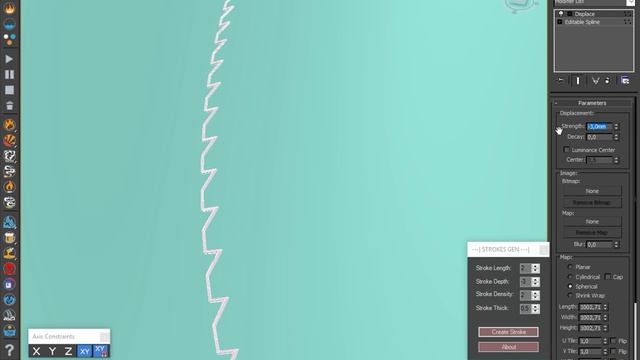 Strokes Gen - скрипт для 3d Max