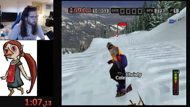 Cool Boarders 2001: Gates 1 (WR 1:50:43) Outdated смотреть онлайн