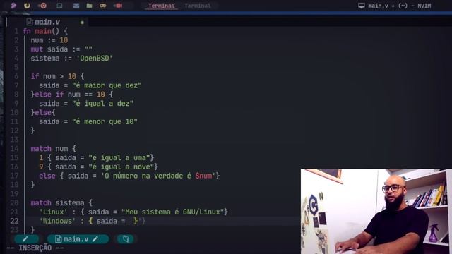Primeiros Passos com a Linguagem de Programação V e VinixOS смотреть онлайн