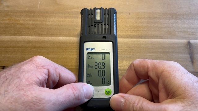 Drager X-am 2000 Fresh Air Calibration смотреть онлайн