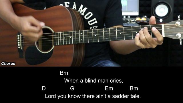 When A Blind Man Cries - Deep Purple | EASY Guitar Lessons - Chords - Guitar Tutorial смотреть онлайн
