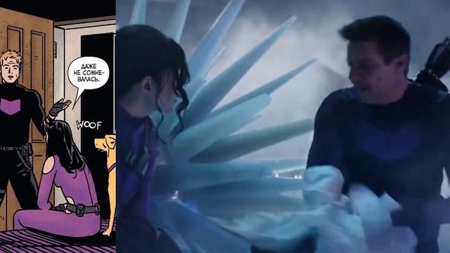 6 СЕРИЯ СОКОЛИНЫЙ ГЛАЗ: РАЗБОР ПАСХАЛОК/// ВЫЖИЛ ЛИ КИНГПИН, и кто на самом деле Лора Бартон? смотреть онлайн