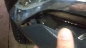 Снятие противотуманки Паджеро спотр 3