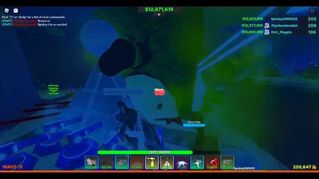 BEATING PATH 11 - Cube Defense - ROBLOX смотреть онлайн