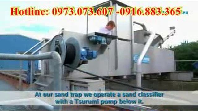 Bơm Nước Thải Nhà Máy 4kw, Bơm Chìm Tsurumi KRS 2- 80, Công Suất 4kw