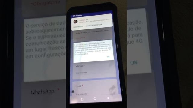 celular oukitel wp5 pro com defeito de tela manchada e super aquecimento e descarregamento rápido. смотреть онлайн