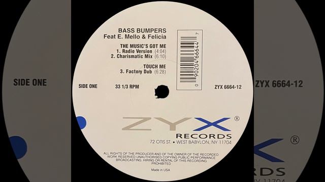Bass Bumpers – Touch Me (Factory Dub) [1992]
