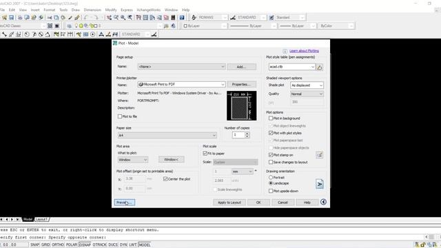 How to print drawing in autocad in Hindi || print autocad || Convert AutoCAD to PDF смотреть онлайн
