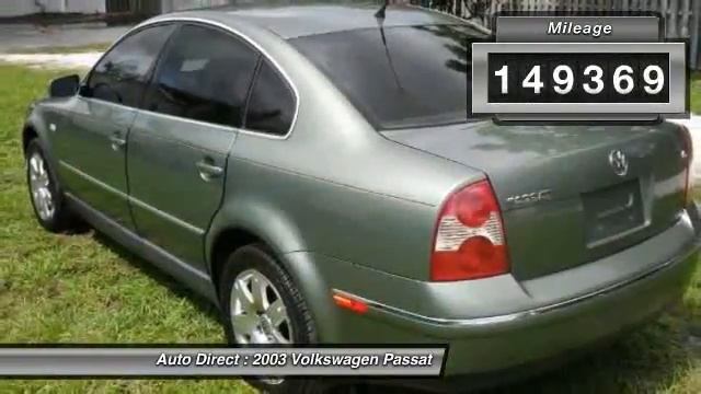 2003 Volkswagen Passat  Bradenton FL 34205