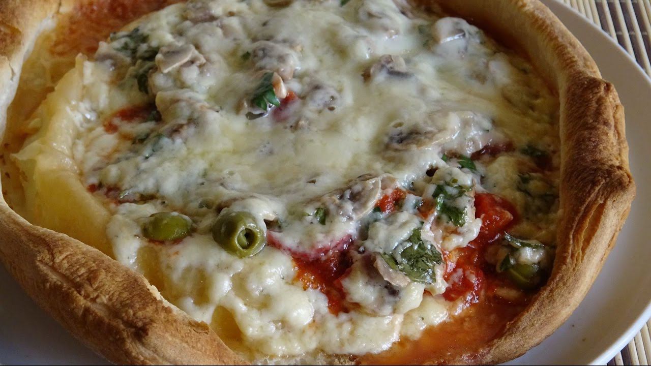Пицца-пирог (pizza-pie) - самая быстрая и самая вкусная пицца. смотреть онлайн