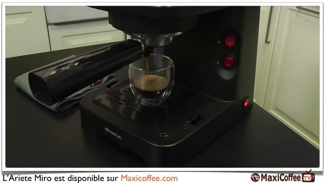 Présentation de la machine expresso Ariete Miro смотреть онлайн
