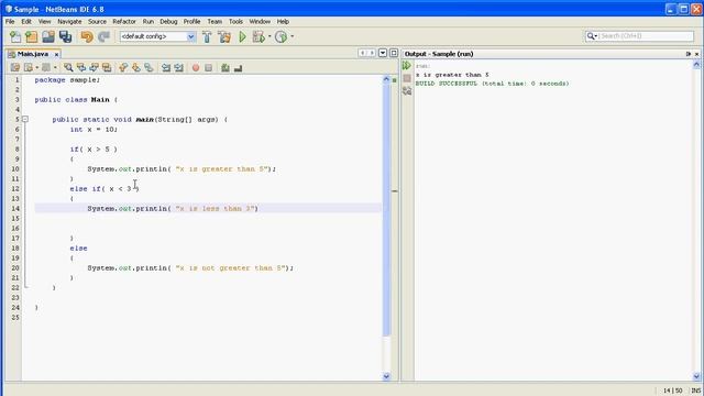If-Else and If-Else-If Statements in Java смотреть онлайн
