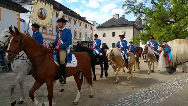 День святого Георгия в Зальцбурге / Georgiritt In Salzburg Salzburg-guide.ru