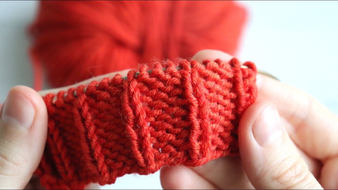 Резинка спицами 3х1 смотреть онлайн