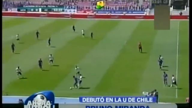 Bruno Miranda, debutó en la U de Chile смотреть онлайн