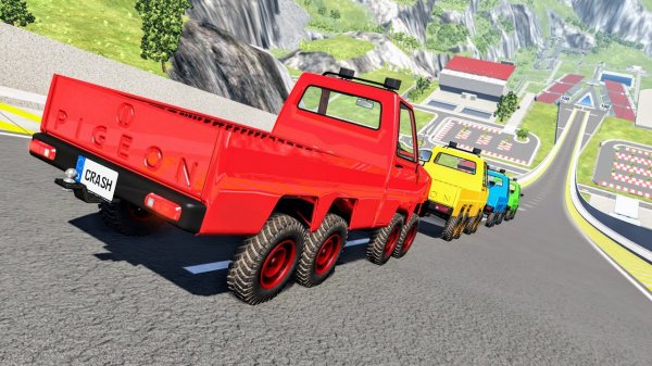 Epic High Speed Jumps – BeamNG Drive CrashBoomPunk