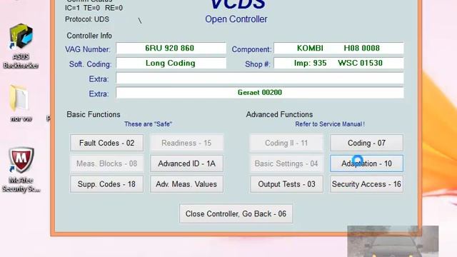 VCDS Смена сервисного интервала VW Polo sedan смотреть онлайн