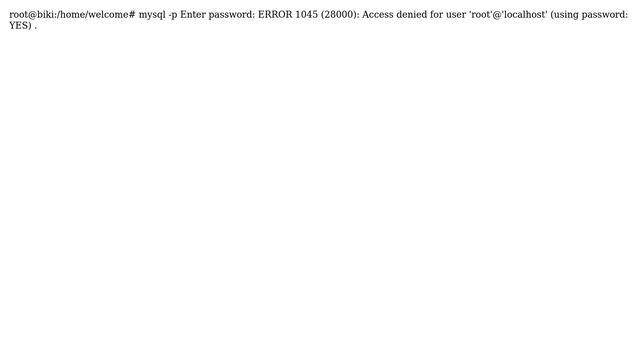 I have mysql 8.0.2 installed on my ubuntu 16.04.can not open it through terminal. so what to do... смотреть онлайн