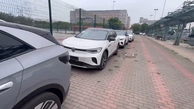 VW ID4 CROZZ 2023 year new electric car смотреть онлайн