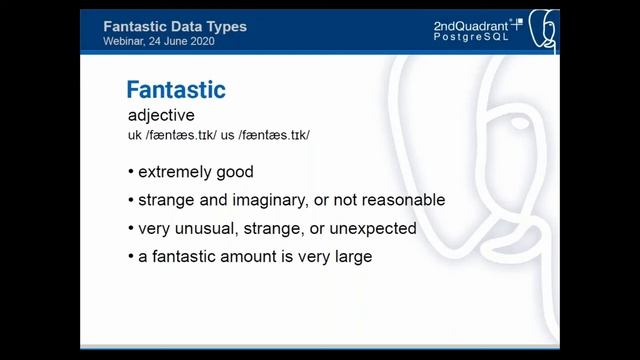 PostgreSQL Webinar: Fantastic Data Types and Where to Use Them [Preview] смотреть онлайн