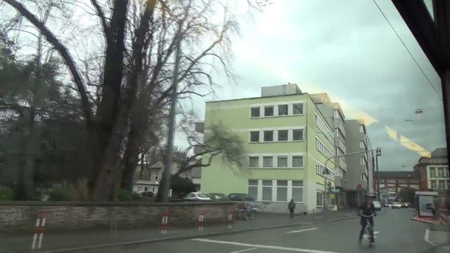трамвай в Дармштадте, 12.01.2016 смотреть онлайн