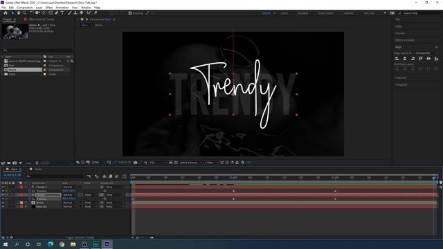 After Effects Tutorial | Neon Lighting Effect | No Plugins смотреть онлайн