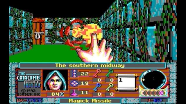 The Catacomb Part 1 - Abyss 1992 PC смотреть онлайн