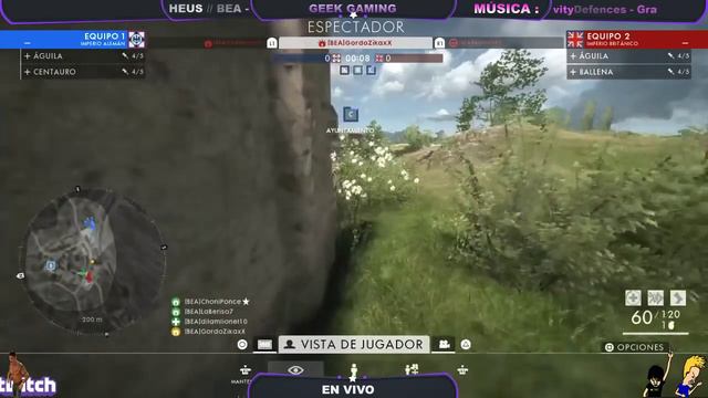 BATTLEFIELD 1 / TORNEO LOCURA GAMER /BEA - HEUS / PS4 смотреть онлайн